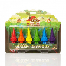Купить gnome crayons восковые карандаши гномы 6 цветов crgnm01