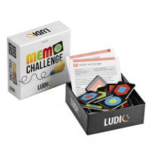 Купить ludic карточная настольная игра мемо челлендж mu27408