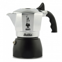 Купить bialetti гейзерная кофеварка brikka с клапаном для пенки 2 порции 6782