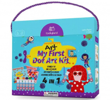 Купить tookyland набор 4 в 1 my first dot art kit lt299