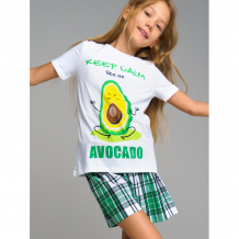 Купить playtoday пижама для девочек home avoyoga tween girls (футболка, шорты) 12321112
