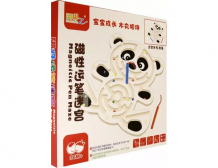 Купить деревянная игрушка игротрейд магнитный лабиринт панда 77048/пи