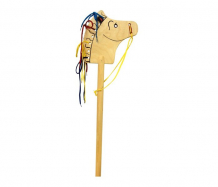 Купить деревянная игрушка rntoys лошадка-скакалка д-232