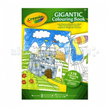 Купить раскраска crayola большая 128 страниц 04-1407c