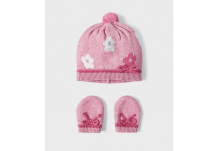Купить mayoral newborn шапка и варежки для девочки 9548 9548