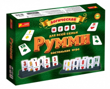 Купить ранок настольная игра для всей семьи. румми 12120028р