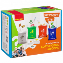 Купить bondibon настольная игра сортировка мусора вв3322