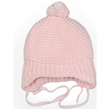 Купить linas baby шапочка вязаная на хлопковой подкладке с завязками, утепленная на теплую зиму и весну 5317-2h