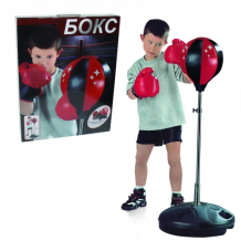 Купить 1 toy набор для бокса груша база 32 см стойка 80-100 см т59876