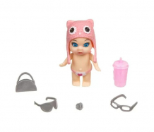 Купить bondibon игровой набор oly кукла в баночке шапочке-ушанке с животным и аксессуарами вв3833