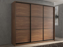 Купить шкаф рв-мебель купе 3-х дверный кааппи 4 240х45 см (морское дерево винтаж) kaappi3-35-4-2
