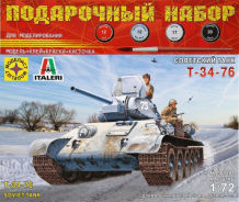 Купить моделист модель советский танк т-34-76 1:72 пн307201