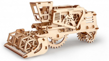 Купить ugears 3d-пазл комбайн 154 детали 