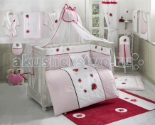 Купить комплект в кроватку kidboo little ladybug (6 предметов) 