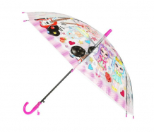 Купить зонт играем вместе детский прозрачный куклы модницы 50 см um50t-flol