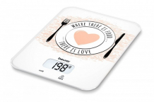 Купить beurer весы кухонные электронные ks19 love 70417