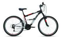 Купить велосипед двухколесный altair mtb fs 26 1.0 рост 16" 2021 