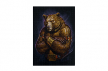 Купить collaba puzzle пазлы деревянные медведь 30x42 см (504 детали) 962245