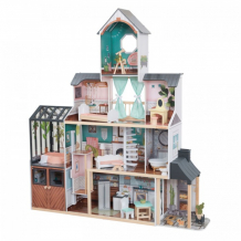 Купить kidkraft кукольный домик особняк селесты с мебелью (22 элементов) 65979_ke