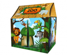 Купить наша игрушка палатка игровая зоопарк 93х70х103 см a999-239