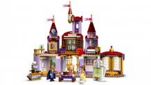 Купить конструктор lego princess замок белль и чудовища 43196