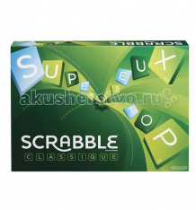 Купить scrabble mattel настольная игра scrabble классический y9618