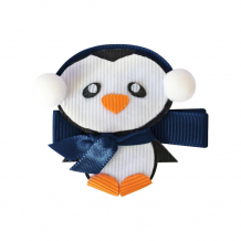 Купить milledeux заколка-зажим пингвин в наушниках коллекция penguin penguin-02