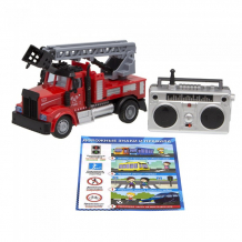 Купить motorro радиоуправляемая пожарная машина tech 1:32 103700
