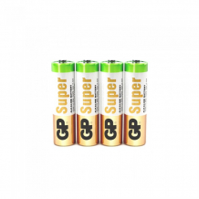 Купить gp батарейка super alkaline аа (lr6) 15а-2sb4 алкалиновая 4 шт. gp 15ars-2sb4 96/384