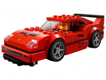 Купить конструктор lego speed champions автомобиль f40 competizione (198 деталей) 75890