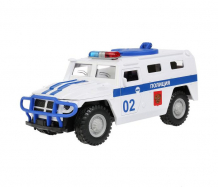Купить технопарк машина со светом и звуком газ тигр полиция 21 см ct12-392-n-3