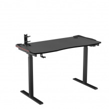 Купить foxgear стол для компьютера с электроприводом и rgb-подсветкой (ширина 120 см) fg-ie-47b