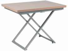 Купить levmar стол-трансформер compact глянец (опоры серебро) 71251107