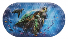 Купить коврик aqua-prime spa для ванны черепахи 68х38 см aqp.08.68/38.tur