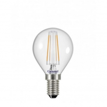 Купить светильник general лампа led филамент 8w g45 e14 4500 шар 44645