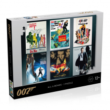 Купить winning moves пазл james bond 007 актёрский дебют (1000 деталей) wm01314-ml1-6
