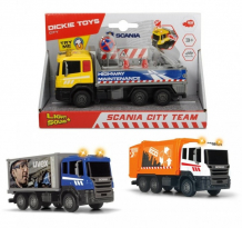 Купить dickie городская техника scania кабина die-cast 17 см 3742011