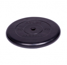 Купить mb barbell диск обрезиненный atlet d 26 мм 20 кг 