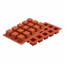 Купить silikomart форма для приготовления пирожных cube 3.5х3.5 см 26.105.00.0065