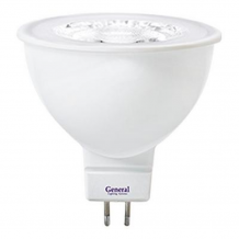Купить светильник general лампа mr16 7w 230v gu5.3 3000 диффузор 10 шт. 46713
