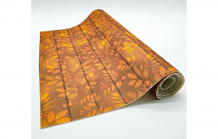 Купить бацькина баня подстилка ковёр для бани скрутка деревянная текстура 150x50 см 10452