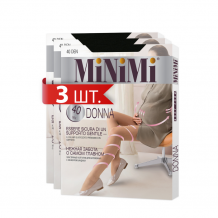 Купить minimi колготки женские для беременных с эффектом бандажа donna 40 den 3 шт. 