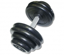 Купить mb barbell гантель профи 48.5 кг 