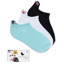 Купить lunarable короткие женские носки 034 3 пары kcrp034_35-39