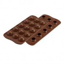 Купить silikomart форма для приготовления конфет tartufino 21х11 см 22.150.77.0065