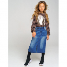 Купить playtoday юбка текстильная джинсовая для девочек 32121407 32121407