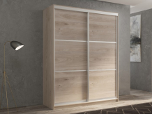 Купить шкаф рв-мебель купе 2-х дверный кааппи 4 140х45 см (дуб кастело серый) kaappi2-32