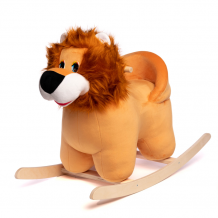 Купить качалка нижегородская игрушка со спинкой лев см-803-4_лв