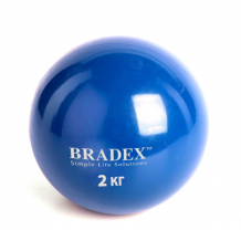 Купить bradex медбол 2 кг sf 0257