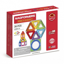 Купить конструктор magformers магнитный basic plus 26 set 715014